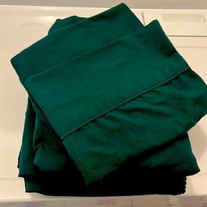 Forest Green Queen Sheet Set